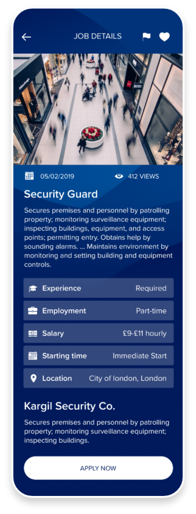 FindSec - Security Recruitment App Appy Monkey