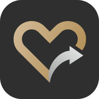 Love at First Swipe icon logo