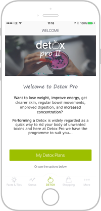 detox pro app portfolio screen 5
